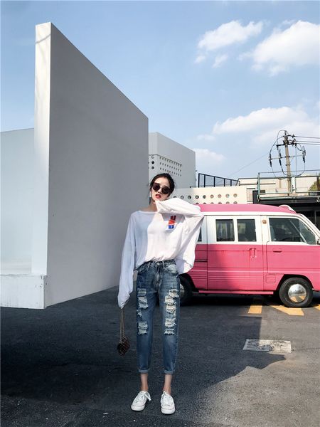 

navy blue women's tailored waist and hip princess jeans bk3991