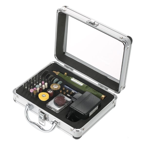 

mini electric grinder engraver variable speed drill accessories kit electric drill grinding engraving polishing tools