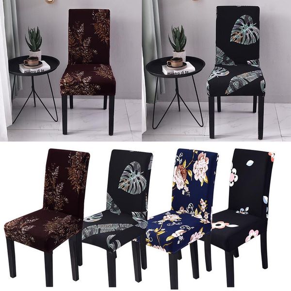 

printing spandex stretch chair cover big elastic seat chair covers painting slipcovers restaurant banquet l home decoration