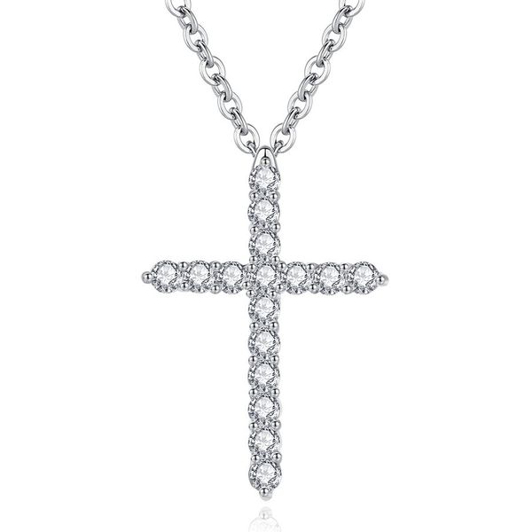 

2019 925 jewelry necklaces women cut jewelry loss silver crystal pendant bijoux en argent woman necklaces jewellery at a