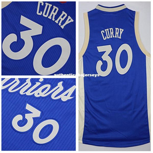 

blue #30 sc kids/youth 2015-2016 christmas day basketball jersey,new material basketball jersey,ncaa college, Black;blue