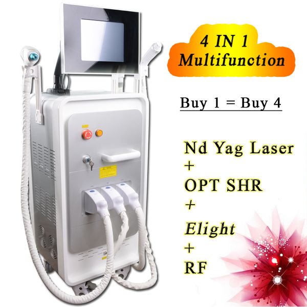 

opt shr ipl laser hair removal elight skin rejuvenation nd yag scar removal radio frequency rf face lifting device, Black