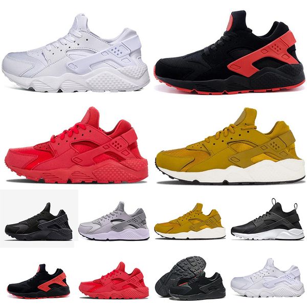 red and gold huaraches