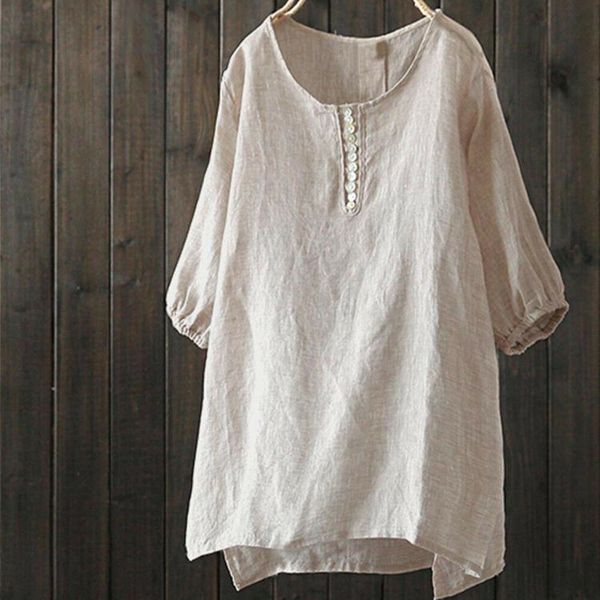 

women's blouses & shirts summer women casual blouse short sleeve crew neck shirt ladies tee female loose pullover plus size, White