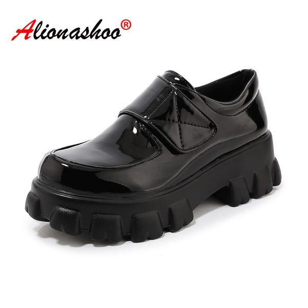 

2020 spring shoes women women high platform shoes new breathable thick sole trainers sneakers woman deportivas mujer, Black