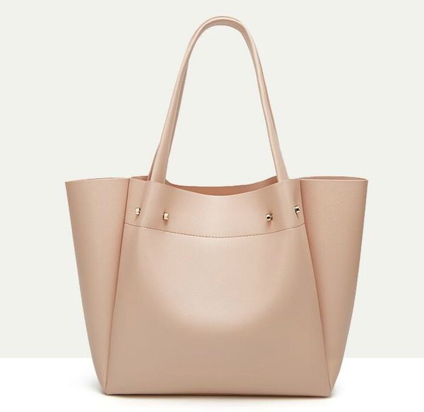 

дизайнер женщина сплошные цвета tote сумки большой емкости плеча сумка luxury lady негабаритные сумки / 6