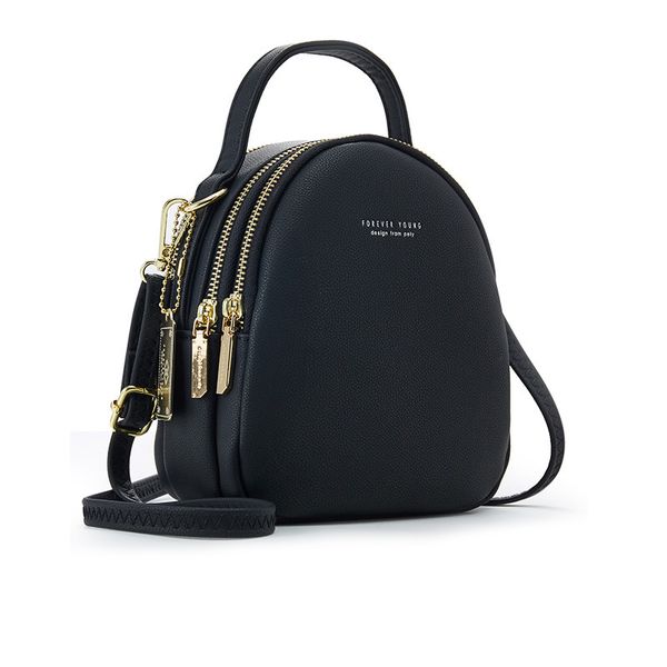 

women small stylish backpack female mini messenger crossbody bag for ladies multifunctional many pockets high quality