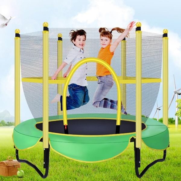 

trampolines indoor trampoline with protection exercise bed cardio rebounder fitness net jumping bedoutdoor for kids child home