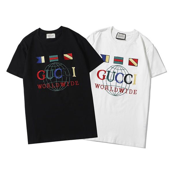 

2020 summer new t-shirts for men and women short sleeve t-shirt blouses fad comfortable charming individuality leisure, White