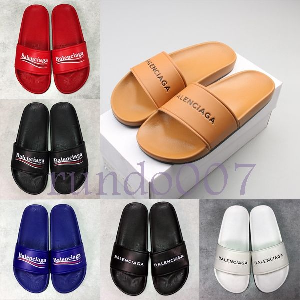 

С коробкой 2019 высокого качества роскошный дизайнер на заказ chaussures письмо тапочки