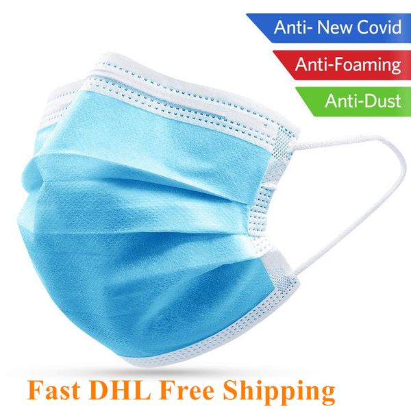 

dhl face masks anti-dust and flu, virus, smoke and allergies adjustable reusable n95 mask protection with 2 filters for women