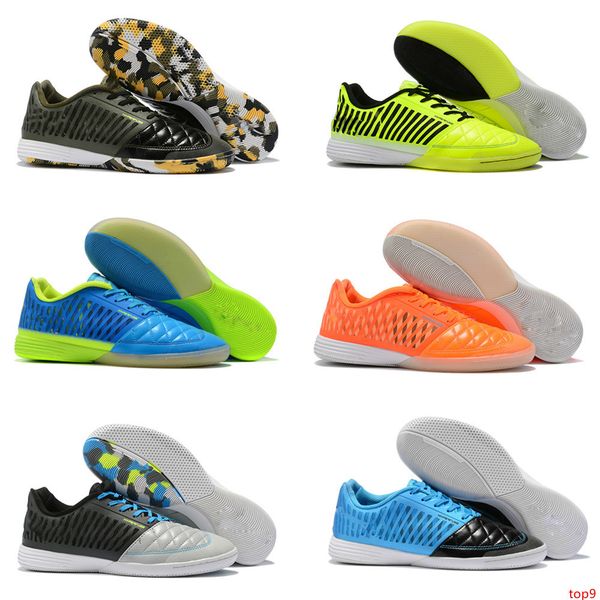 

new arrival mens soccer shoes lunar gato ii ic indoor soccer cleats scarpe da calcio football boots low ankle us6.5-11