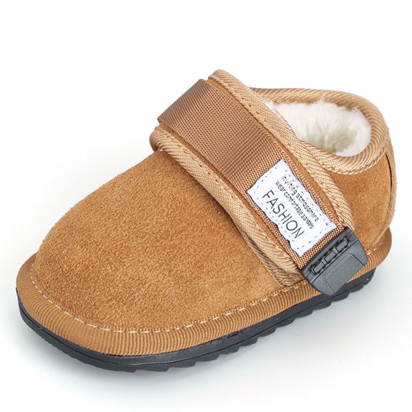 

xqt.gz baby footwear genuine leather toddler shoes winter cotton shoes warn plush inside baby walking