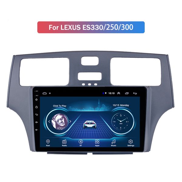 

android 10 автомобилей мультимедиа плеер авто радио стерео для lexus es330 / 250/300 с bluetooth wi-fi 1080p