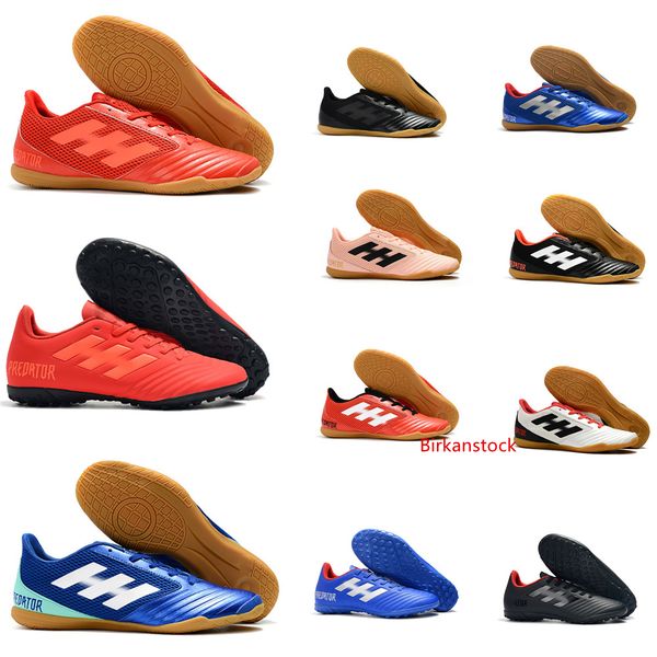 

2019 new mens soccer shoes indoor soccer cleats predator tango 19.4 tf football boots chuteiras de futebol us6.5-11