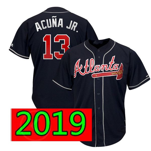 

Atlanta new brave 13 ronald acuÃ±a jr au tin riley jer ey 10 chipper jone 44 hank aaron 5 freddie freeman