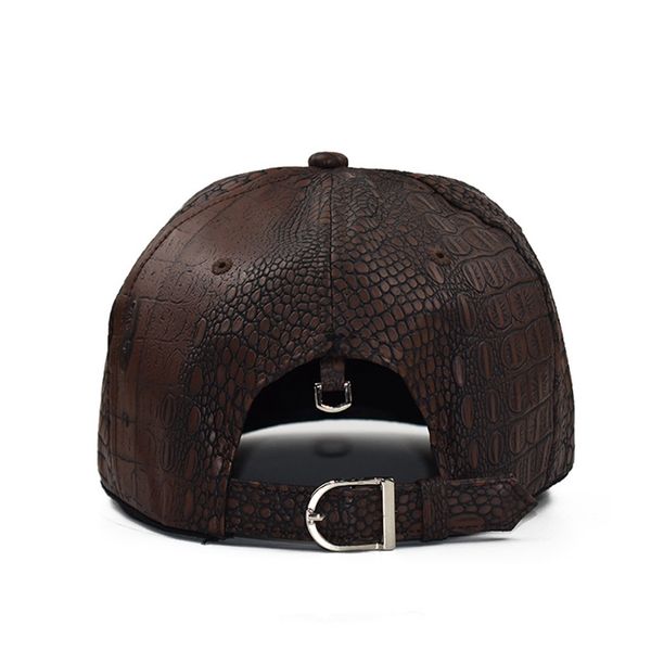 

новая мода искусственная кожа бейсболка мужская повседневная шляпа человек женщина регулируемая хип-хоп capcrocodile кожи папа шляпа винтаж, Blue;gray