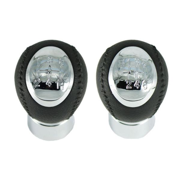 

for 3 5 6 323 626 premacy mpv rx8 car-styling manual 5/6 speed gear shift knob stick handle head cover chrome cap