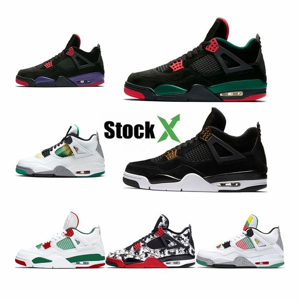 

white x 4 sp wmns sail muslin white black men basketball shoes good quality off 4s mens designer sports sneakers trainer #788