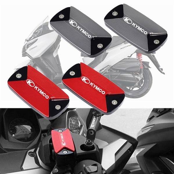 

for kymco downtown 125 200 300i 350i xciting 250 300 350 400 500 k-xct motorcycle front brake reservoir fluid tank cover oil cup
