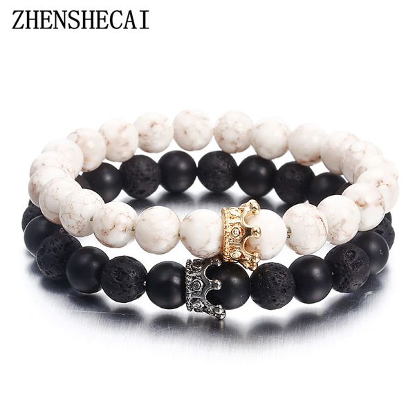 Fashion Acrylic Distance Bracelets For Women Men Classic Black and White Charm  Bracelet & Bangles Jewelry gift ns74
