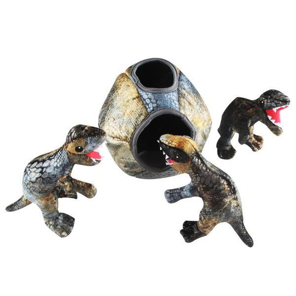 

cute plush sound squeaky animal shape hide-and-seek pet toys dog chew dolls