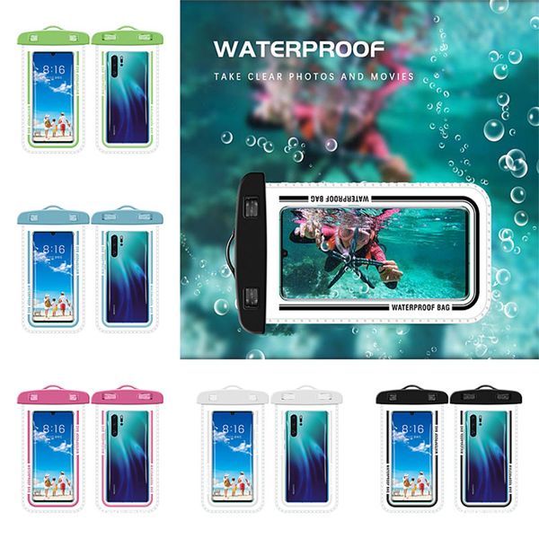 

swimming waterproof pvc case phone case touch phone waterproof mobile mobile screen colors 6 nasct