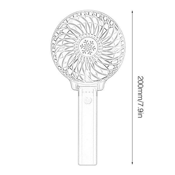 

portable mini usb fan ventilation foldable air conditioning fans hand held cooling fan for office home rechargeable fan