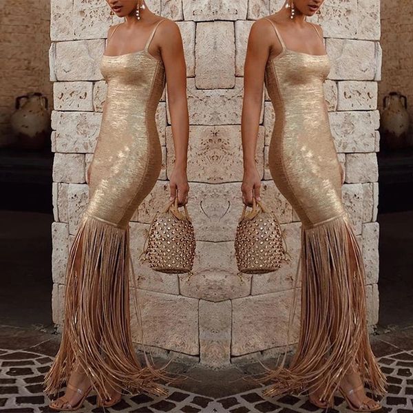 

2019 new european and american women's dress wish amazon popular suspender bra dress long skirt, Black