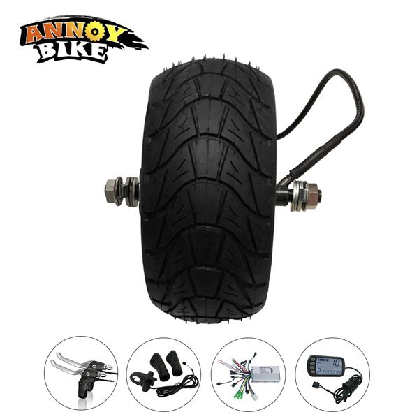 

48v 1000w 8 inch electric bicycle motor kit fat tire 200*85 8''wheel brushless toothless hub motor e bike wheel with accessory