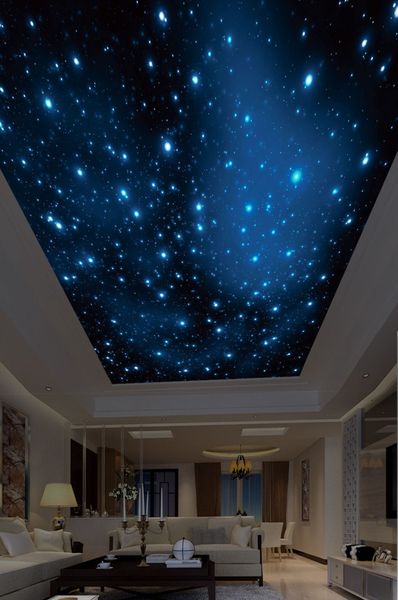 

custom 3d p wallpaper ceilings beautiful starry sky ceiling mural background wall