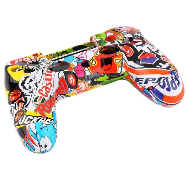 

skeleton gamepad controller housing shell w/buttons kit for ps4 handle cover