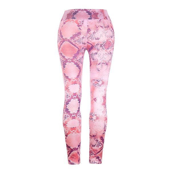 

yoga outfits women fashion fitness wear bubble butts lifting sport outdoor apparel 50% python printed exercise pants athletic workout leggin, White;red