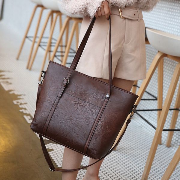 

women's 2020 vintage women's fashion shoulder/crossbody bag large capacity handbag