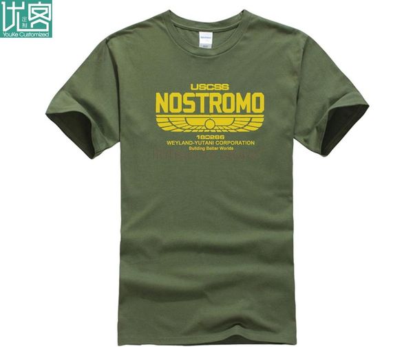 

what t shirt crew neck uscss nostromo retro vintage style short sleeve compression mens t shirts, White;black