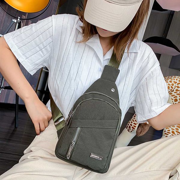 

водонепроницаемая unisex женщины мешок плеча 2019 мода холст карманной открытого chest сумка плечо bolsas feminina