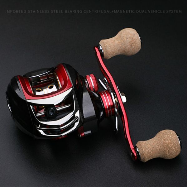 

baitcasting reel high speed 6.3:1 gear ratio 21bb fresh/saltwater distant wheel carrete de pesca carp wedkarstwo vessel 3000s
