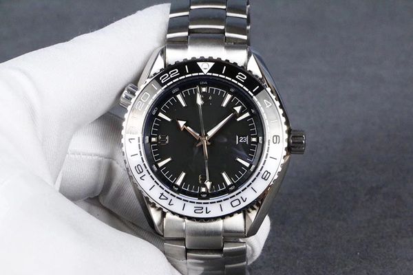 

Новый стиль автоподзаводом часы Мужчины Warch Aqua Terra Glass Назад черный циферблат 316 из