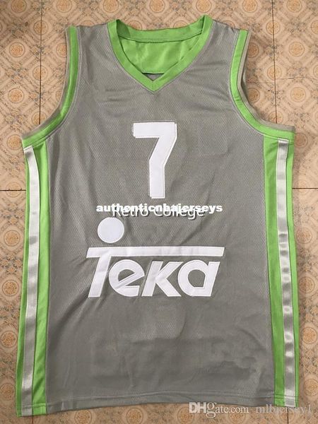 

#7 luka doncic slovenija men's white bule basketball jersey sewn stitches customize any size and name xs-6xl vest jerseys ncaa, Black;blue