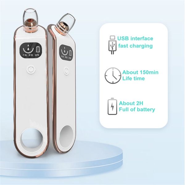 

blackhead dot pimple remover face deep pore cleaner acne pimple removal vacuum suction facial spa diamond beauty care skin care