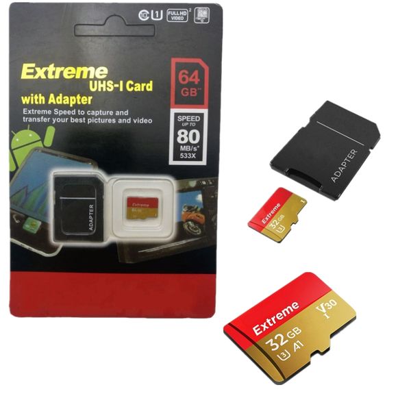 

2020 android phone 32gb 64gb 128gb class 10 micro sd card micro 256gb micro tf card 80mb/s dhl 45pcs