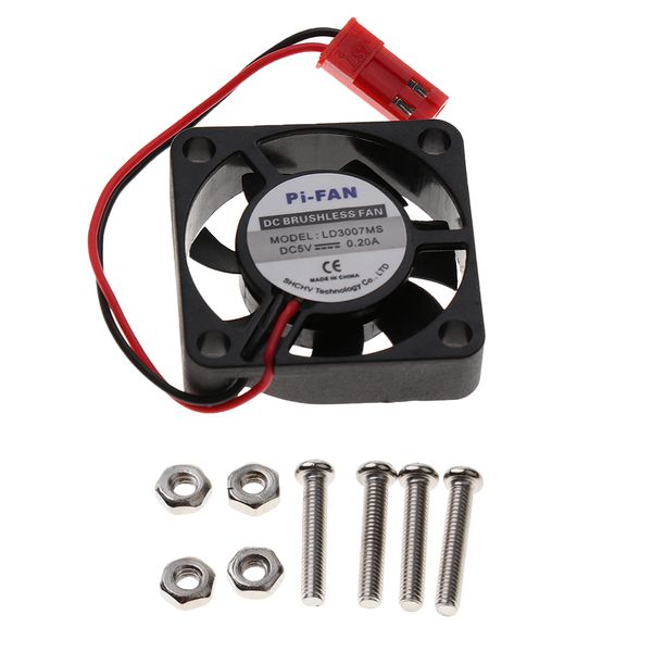 

dc brushless cooling cooler fan 5v 0.2a cpu cooler for raspberry pi 3b /2b