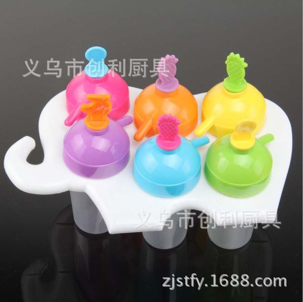 

midsummer new product environmental protection pp originality cartoon popsicle model popsicle box --- six group will pictographic
