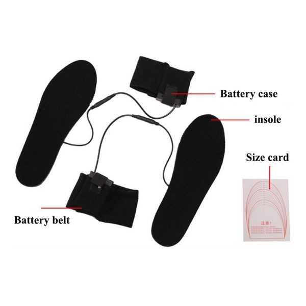 

new usb electric powered plush fur heating insoles winter keep warm foot shoes insole