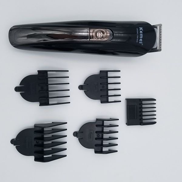 

6 in 1 rechargeable electric hair trimmer titanium hair clipper electric shaver beard trimmer men styling tools shaver razor