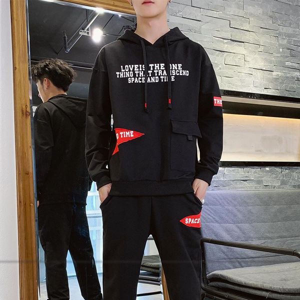 

new spring and autumn fashion designer tracksuit casual luxury sportswear track suits hoodies mens clothing sets sweat suits slim size m-3xl, Black;brown