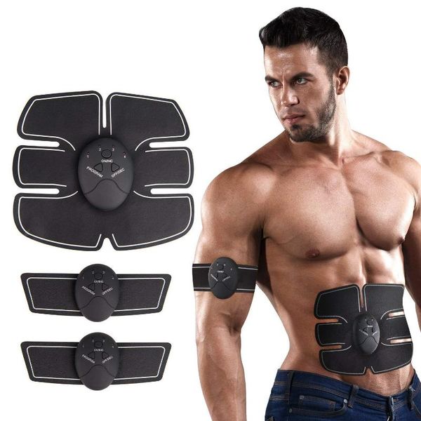 

abdominal muscle trainer ems electric muscle exerciser machine for body slim weight loss fat burning workout home gymequipment