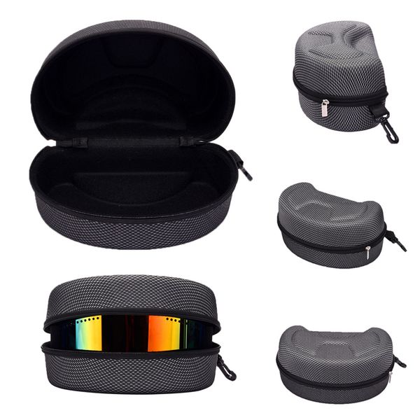 

ski glasses box cycling glasses box heightening widening large motorcycle goggles bag sunglasses packaging can be worn fashion, Black;gray
