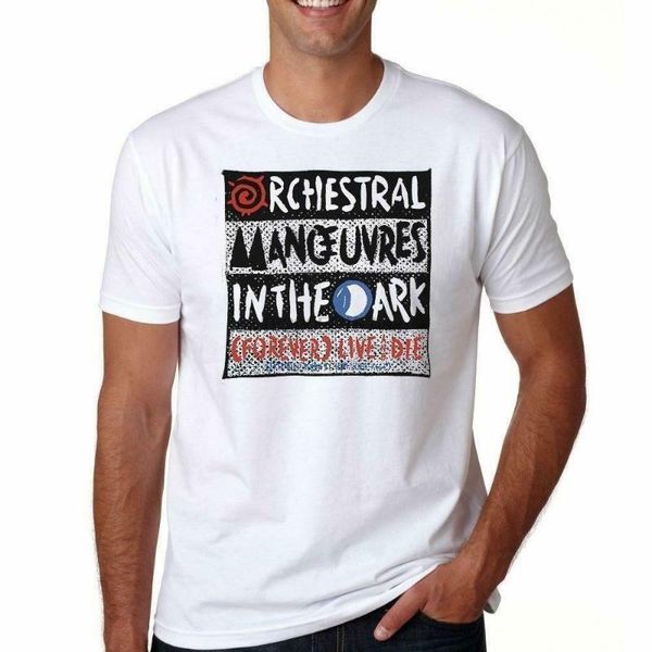 

new omd orchestral manoeuvres in the dark tee t-shirt usa size em1, White;black