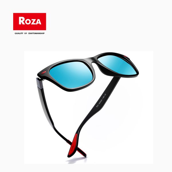 

roza polarized sunglasses rivet classic vintage sun glasses for men/women brown gafas de sol uv400 rz0622, White;black